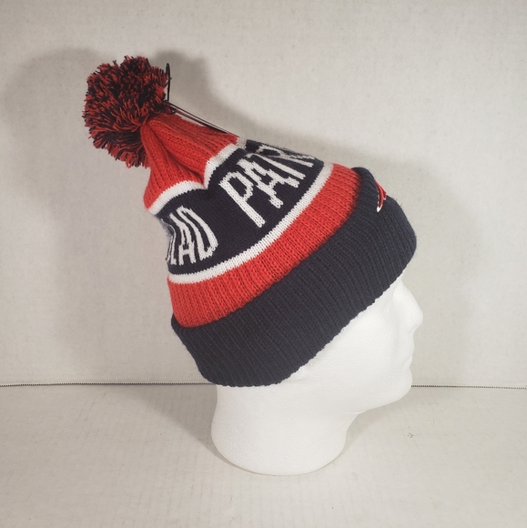NWT Men's New England Patriots Cuffed Beanie - Picture 3 of 4